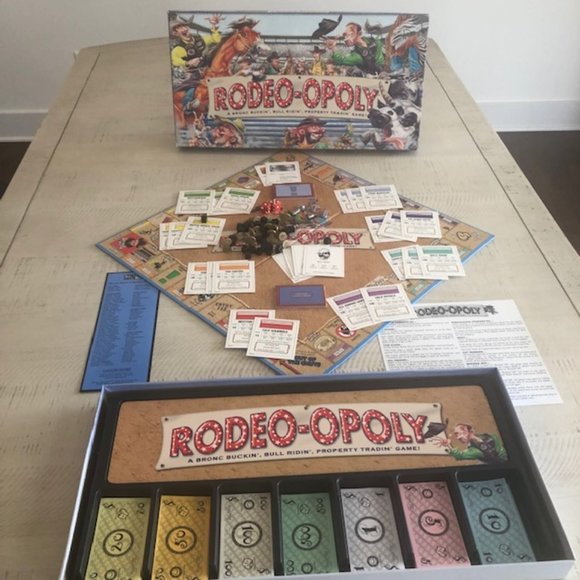 Late For the Sky Productions Other - Rodeo Opoly  Late for the Sky Productions